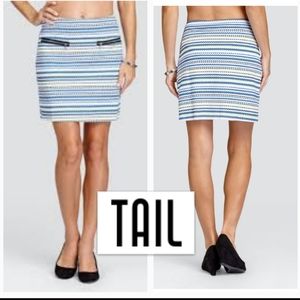 NWT Tail Posy 18" Skirt Tranquil Jacquard Size XL